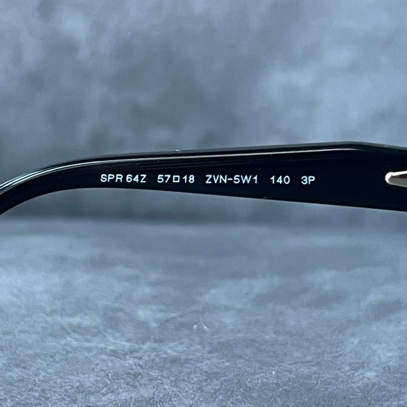 Prada Polarized Sunglasses SPR64Z Pale Gold/Grey Gradient NWT - Picture 15 of 16